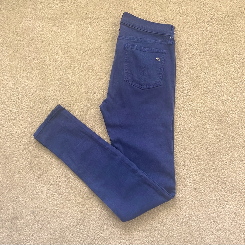 Rag & Bone Skinny Jeans in Maya Blue